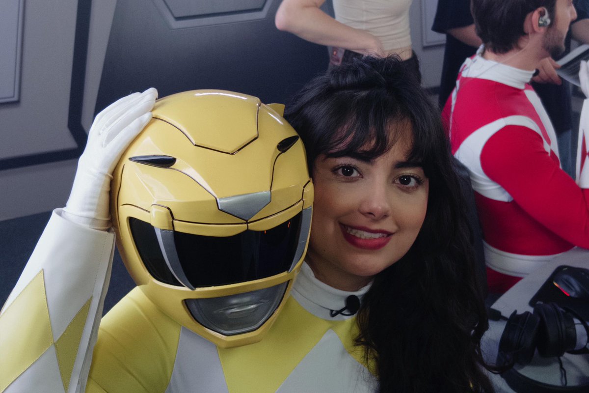 eu de power ranger 😎