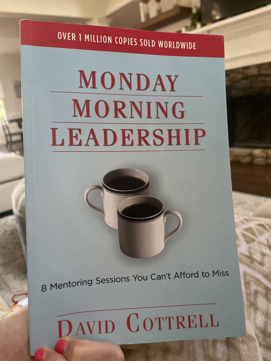 🚀 Just finished Monday Morning Leadership by David Cottrell — a great read for anyone leading a team. Short and packed with lessons you’ll want to apply by… well, Monday morning.