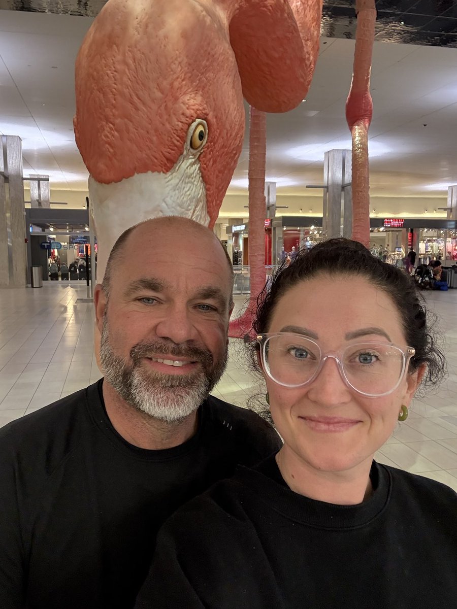 dwildridge13's tweet photo. Made it home safely to ⁦@FlyTPA⁩ after a long flight home from #Berlin 🇩🇪 

Thanks for the warm welcome #Phoebe 🦩 https://t.co/XgL8mJfaaY