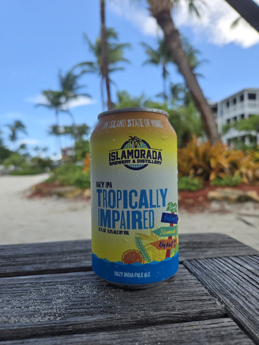 CATbrew13's tweet photo. Tropically Impaired IPA by Islamorada Brewery in Islamorada Key, FL 
Comes in at 6.1% 
Cheers Peeps 🍻 
@ephoustonbill @Bilcro @CrystalStayCool @BrianVolkert @D_V_T_ @Senor_Greezy @JohanBBT @mikeadam16 @gonochad @cedarflats @qblacklock 
#beer #BeerMe #Saturday #Key_west https://t.co/WEfVgqn2hH