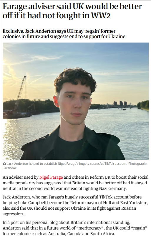 We need to get rid of these <a href="/reformparty_uk/">Reform UK</a> traitors! 

Farage and his cronies are traitors to our country.