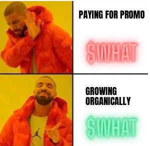 I just want to be clear. I want the best for this token and community however I DO NOT believe in paying for promotion!!! I mean $WHAT ???