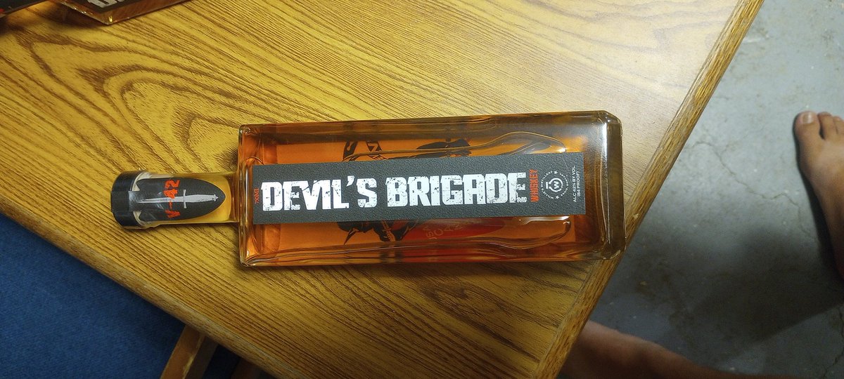 BuildStuffBear's tweet photo. I am very proud to be able to laser etch the whiskey bottles as gifts for the military SF for the bravery and the sacrifice they make  everyday! Made at The Crafty Bear here in Helena Montana! My close ancestral family was in the first Devil's Brigade, I get the honor to make something special for the special forces!