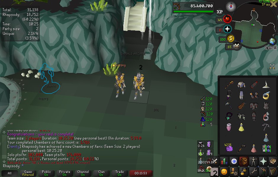 10:25.20 rank 3 chambers w/ <a href="/coffey_rs/">Coffey</a>