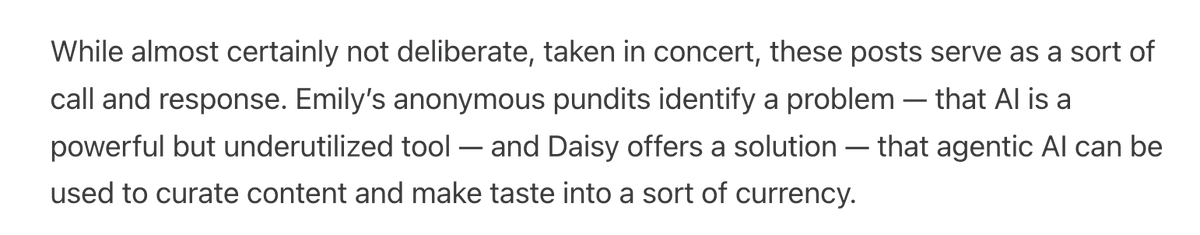 daisandconfused's tweet image. Exactly @iwrotethisnote humanpursuits.substack.com/p/could-ai-do-…