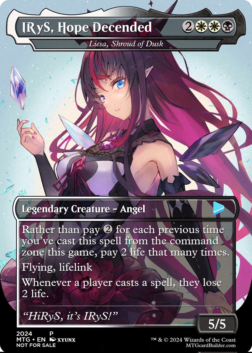 🔴Coms Open🔴

Opening coms for my digital MTG vtuber art swaps.

- $5 each (paypal)
- You provide art
- I can help pick base card

DM if interested!
#vtuber #envtuber #vtubers