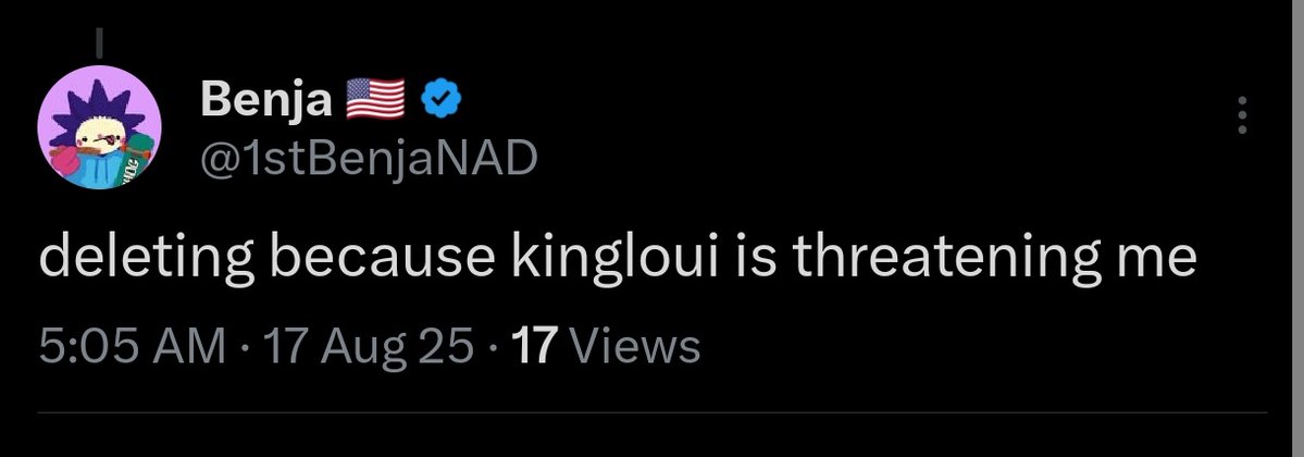 MD SHARIF (evm/acc) (@md_sharif169) on Twitter photo What's happening on the Cabal
<a href="/KinglouiEth/">Kingloui.eth</a> takes over <a href="/1stBenjaNAD/">Benja ๐บ๐ธ</a> twitter account and deletes the tweets What's happening on the Cabal
<a href="/KinglouiEth/">Kingloui.eth</a> takes over <a href="/1stBenjaNAD/">Benja ๐บ๐ธ</a> twitter account and deletes the tweets