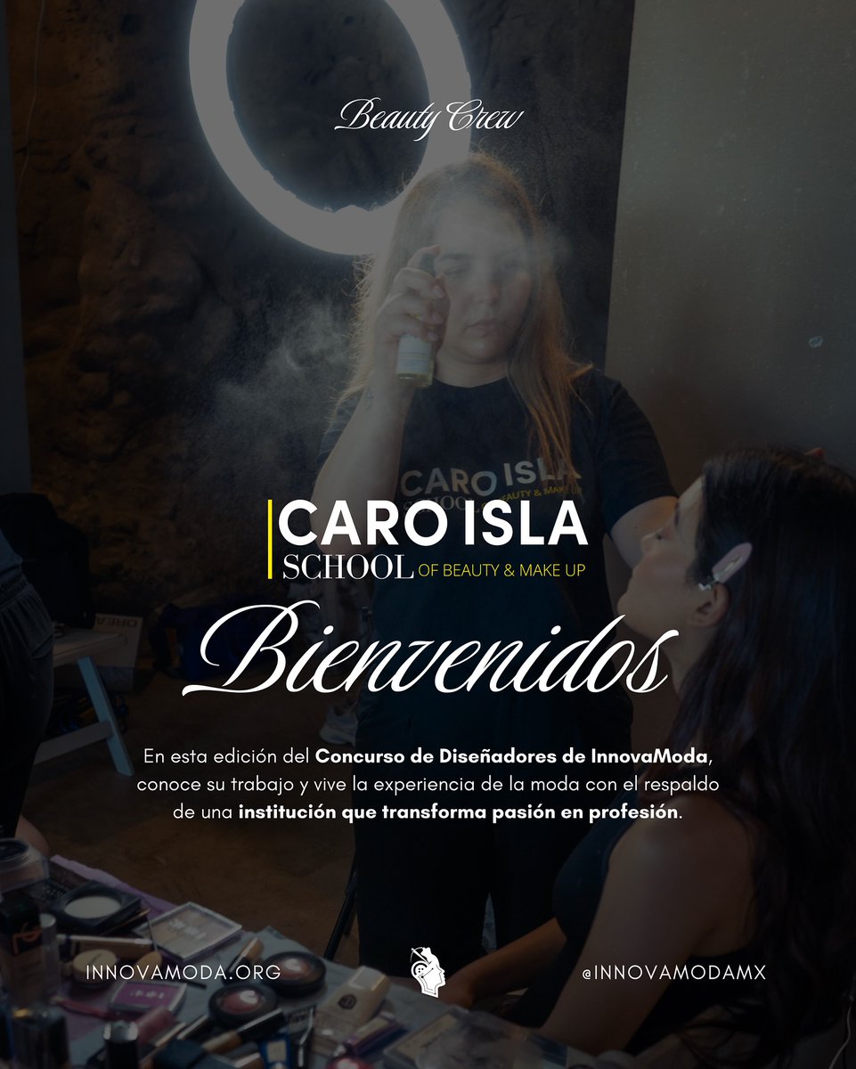 TjInnovadora's tweet image. 💄 #InnovaModa2025 recibe a Caro Isla School, academia tijuanense de más de 25 años de experiencia formando a profesionales en belleza, siendo este año parte de nuestro Beauty Crew

📅Domingo 17/Agosto
📍Hotel Castillos del Mar
🎟️ÚLTIMOS BOLETOS⤵️
eventbrite.com/e/innovamoda-c…