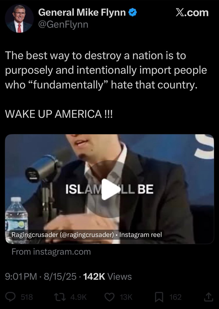 The best way to destroy a nation is to run PSYOPs against its people, coupled with insurgencies aimed at dividing the people and causing them to ultimately become the revolutionaries who tear it all down.

Flynn was always Obama’s guy to tear down the conservative populist