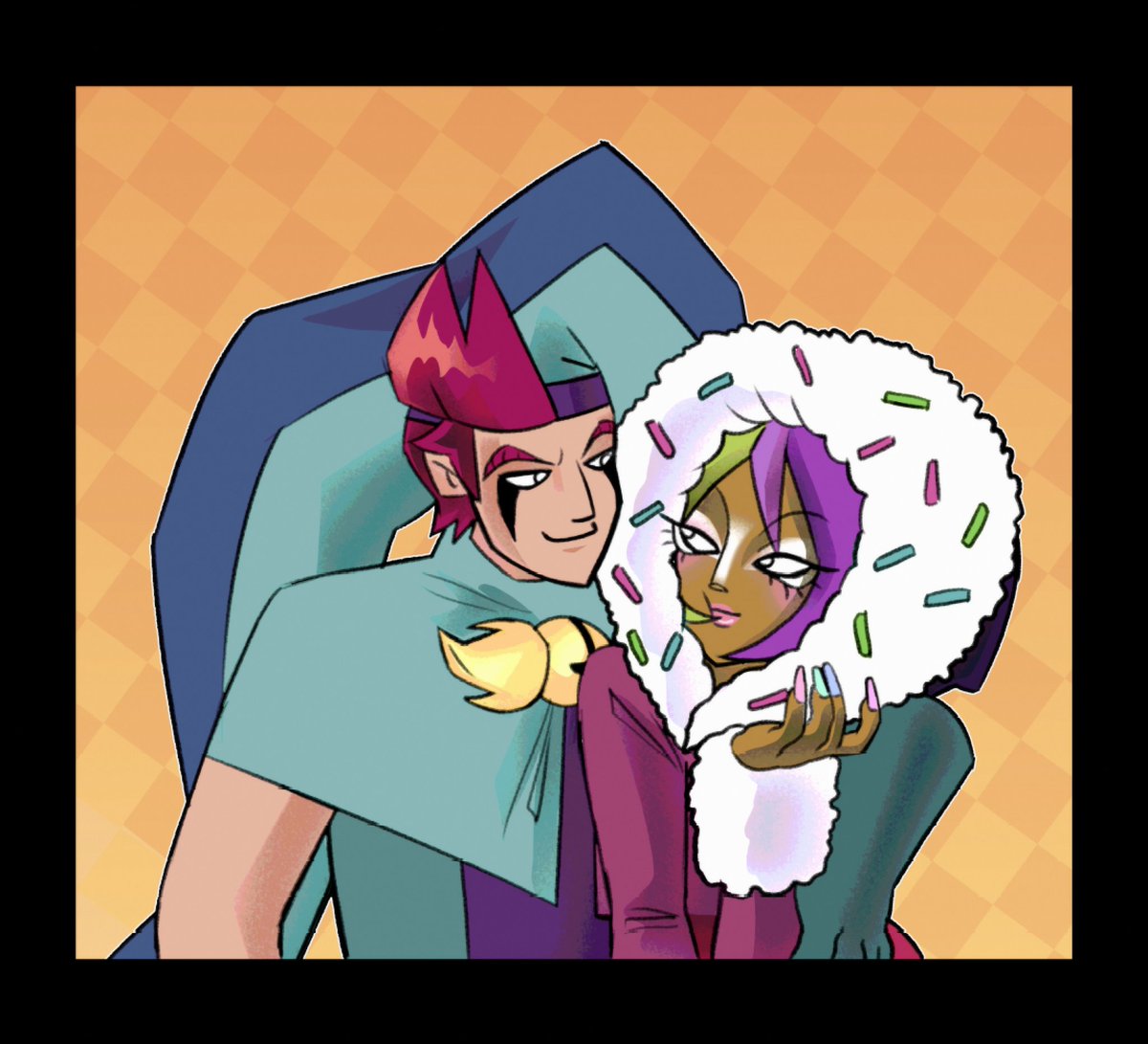 Rock_Fluff's tweet photo. haven't drawn them together in a long time... idiots 
#brawlstars #brawlstarsart #brawlstarsfanart https://t.co/ZO6wdWo9Wi
