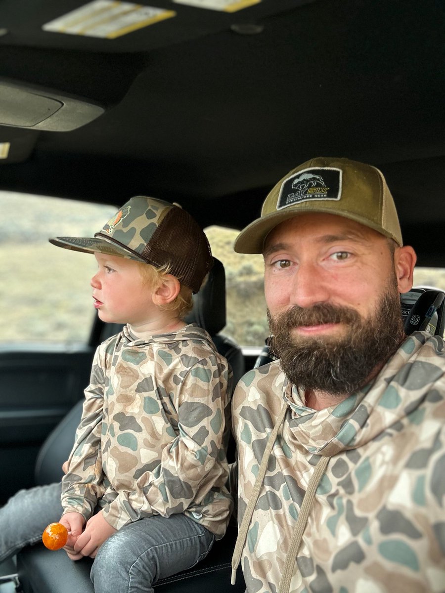 My boys first real day hunting with Dad. We put a couple stalks on some antelope. Couldn’t close the distance for bow range, but he did good following my lead and keeping quiet. Looks like I got a new hunting buddy