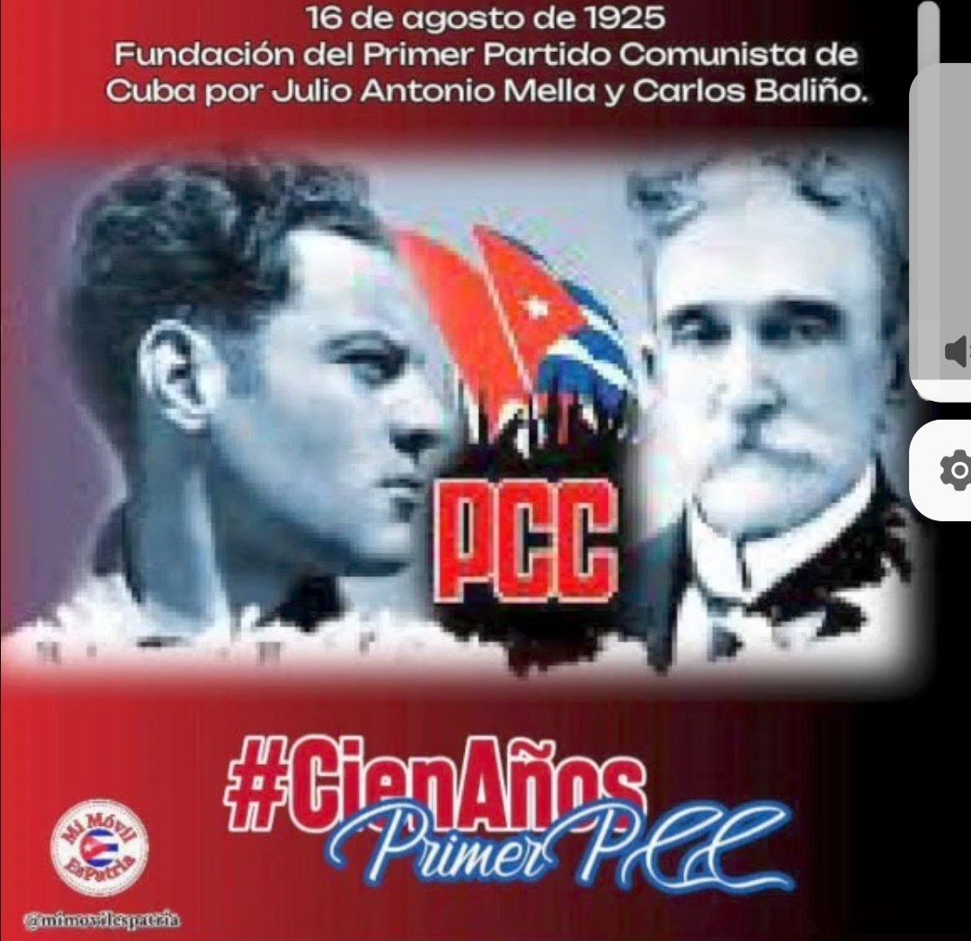 Mabel Acea (@aceamabel) on Twitter photo Hoy conmemoramos #CienAñosPrimerPCC continuidad del partido revolucionario fundado por #Martí <a href="/Colina_CTCuba/">Miguel Colina</a> <a href="/Cuba_CTC/">Central de Trabajadores de Cuba</a> Hoy conmemoramos #CienAñosPrimerPCC continuidad del partido revolucionario fundado por #Martí <a href="/Colina_CTCuba/">Miguel Colina</a> <a href="/Cuba_CTC/">Central de Trabajadores de Cuba</a>