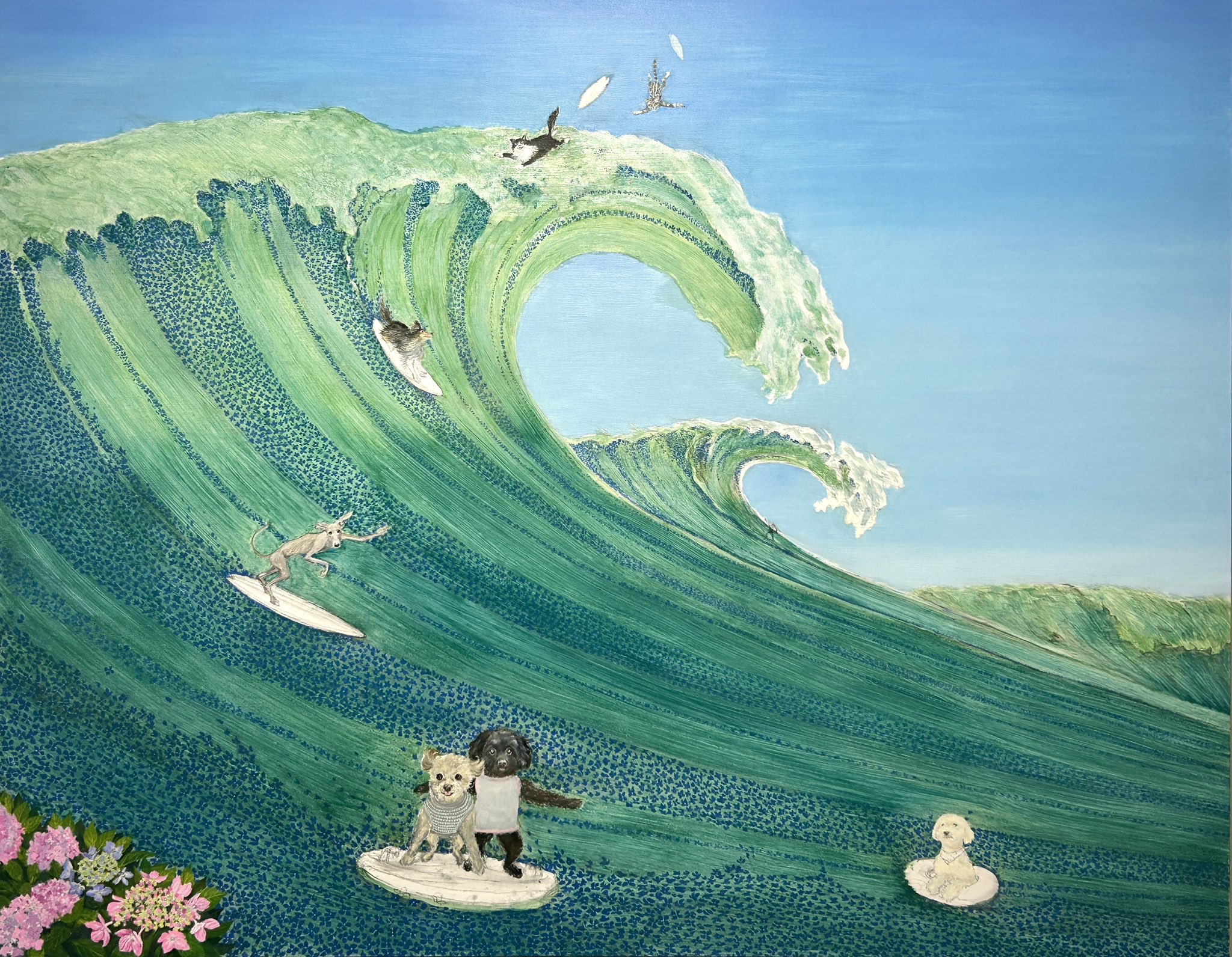 油絵（郷愁）Ｐ12 油絵（郷愁）P12