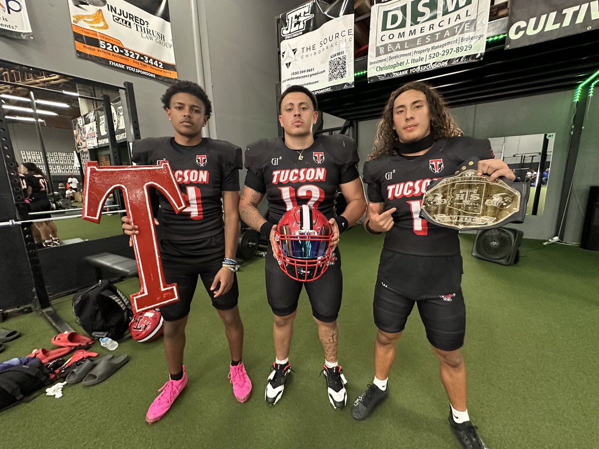 Javier Morales (@javierjmorales) on Twitter photo Watch out for <a href="/_TucsonHigh/">Tucson High Football</a> and this trio of Badgers - DB Ezra Spivey, LB/FB <a href="/DominicDrow/">Dominic Drow</a> and ATH <a href="/ChanezNoah/">Noah Chanez</a> - in the upcoming 2025 season. They were part today’s <a href="/BJMedia1/">BJ Media</a> Southern Arizona Media Day. Watch out for <a href="/_TucsonHigh/">Tucson High Football</a> and this trio of Badgers - DB Ezra Spivey, LB/FB <a href="/DominicDrow/">Dominic Drow</a> and ATH <a href="/ChanezNoah/">Noah Chanez</a> - in the upcoming 2025 season. They were part today’s <a href="/BJMedia1/">BJ Media</a> Southern Arizona Media Day.