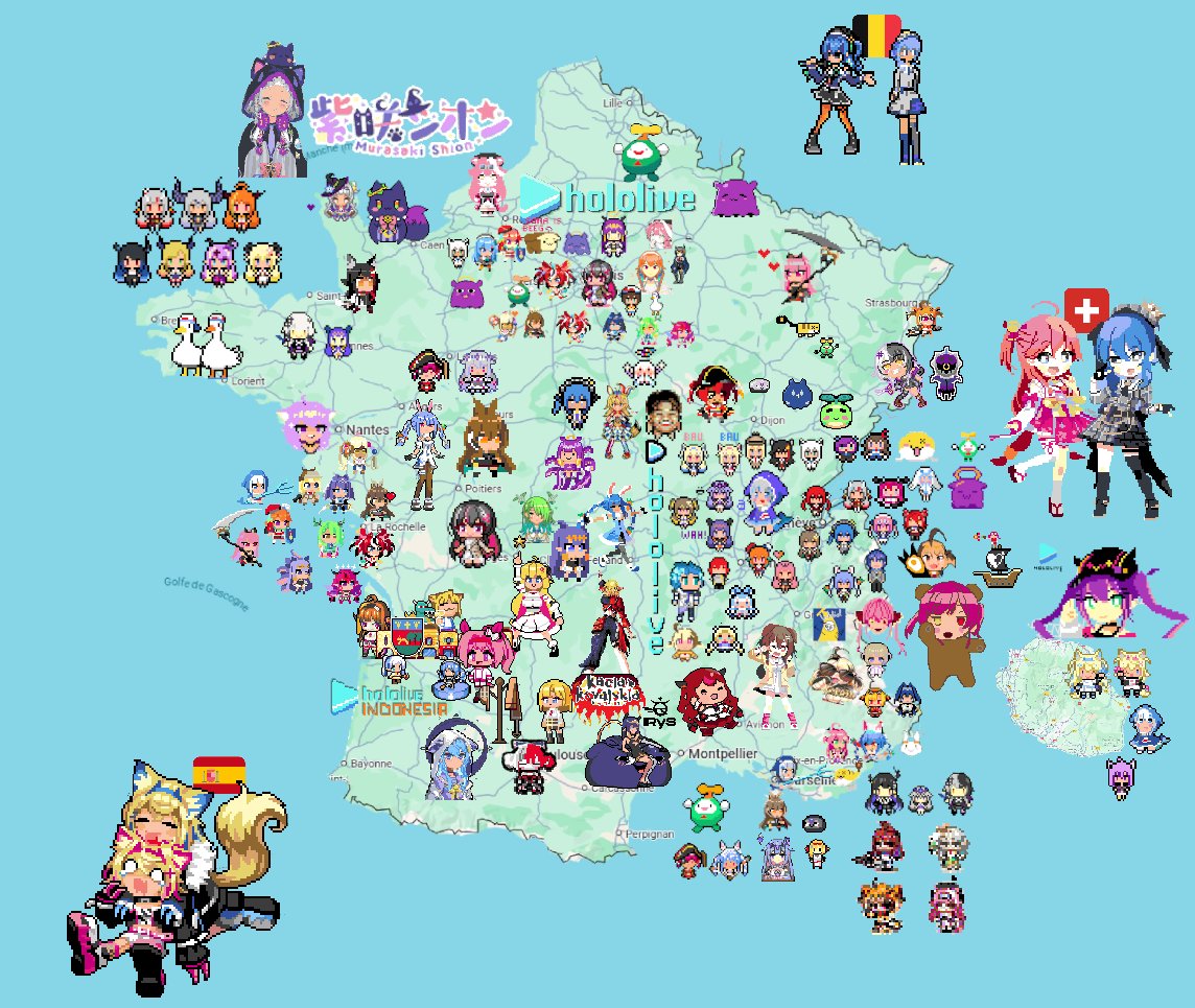 voidfumi's tweet image. Update sur la carte pas que de France, j'ai ajouté des pays au alentours parce qu'ils sont vraiment bien
x.com/voidfumi/statu…