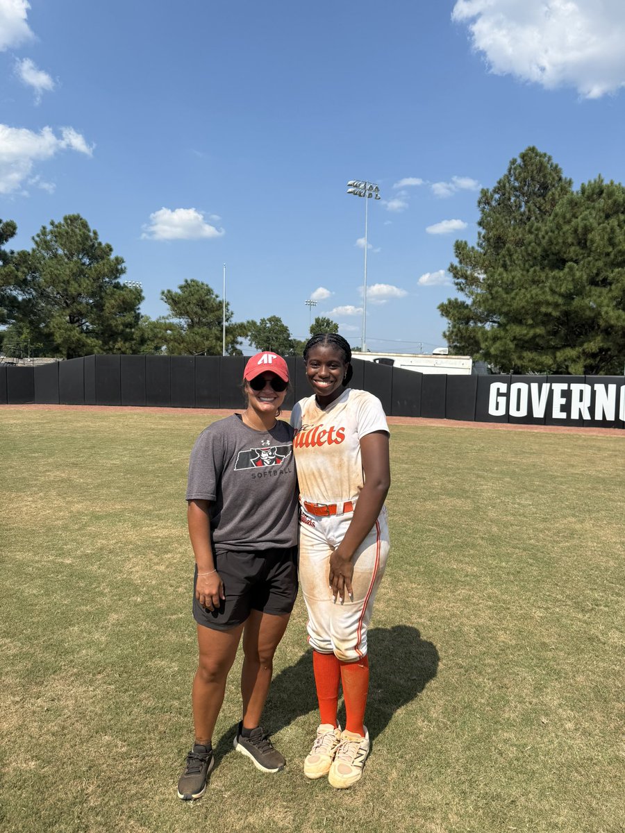 A big thanks to <a href="/GovsSB/">Austin Peay Softball</a> for a great camp, I enjoyed the camp a lot and the coaching staff is amazing! Looking forward to seeing you guys soon! Go Govs🖤❤️! <a href="/EastCobbBullets/">EC Bullets Fastpitch</a> <a href="/ECB_Premier/">EC Bullets Premier</a> <a href="/CoachLowe888/">Coach Lowe</a> <a href="/RBPD5015/">Matt Bodenheimer</a> <a href="/KassieD23/">Kassie Stanfill</a> <a href="/gabi_apiag/">Gabi Apiag</a> <a href="/daniii_liermann/">Dani Liermann</a>