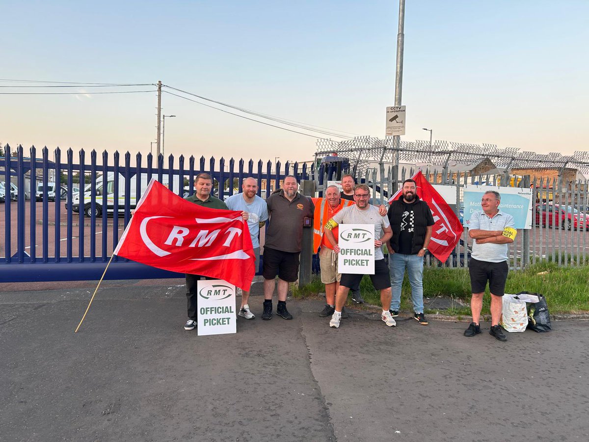 RMT Scotland (@rmt_scotland) on Twitter photo RMT Scotland Organiser Gordon Martin on the picket line with ScotRail train presentation members at Motherwell. Unity is Strength RMT Scotland Organiser Gordon Martin on the picket line with ScotRail train presentation members at Motherwell. Unity is Strength