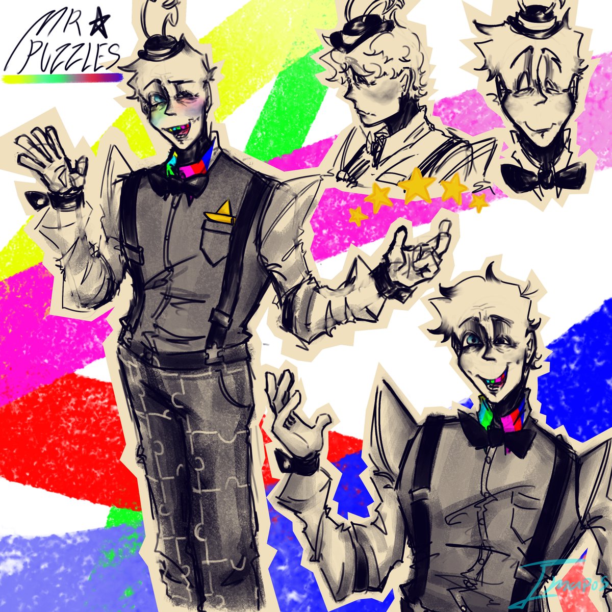 Imap0s's tweet photo. Mr puzzles human design
he looks wayy too young tbh, 
i tried but i guess its just my horrible skill issues😭
#smg4fanart #smg4mrpuzzles #mrpuzzles #mrpuzzlessmg4 https://t.co/hd642TrBeB