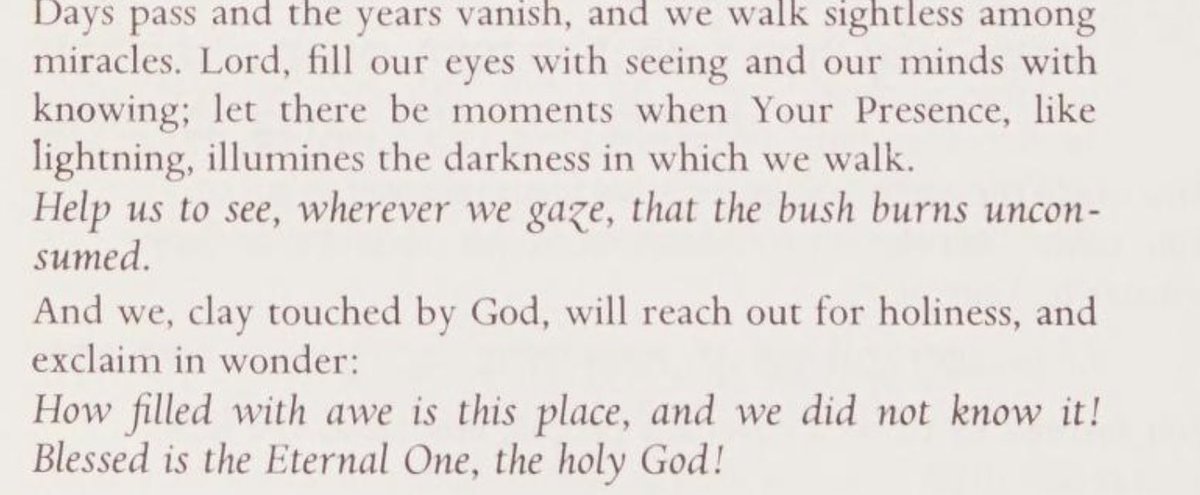 One of my favorite bits of Reform liturgy was written by Rabbi Chaim Stern for the Prayer Book “Gates of Prayer.” I like to reread it sometimes when I’m settling in to study Jewish monsters and magic lore. Its sense of awe at God’s everyday miracles suits this study, I think.