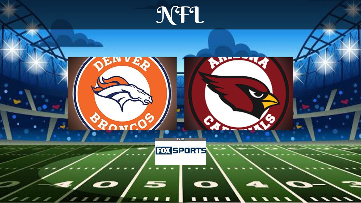 TVDELDEPOR1's tweet photo. NFL | Pretemporada
Broncos π Cardinals
19:30 HRS
πΊ @FOXSportsMX
ποΈ @alexcorrea11
ποΈ @CarlosRosadoV
#NFLxFSMX | #DENvsARI https://t.co/5tlT5XquiV