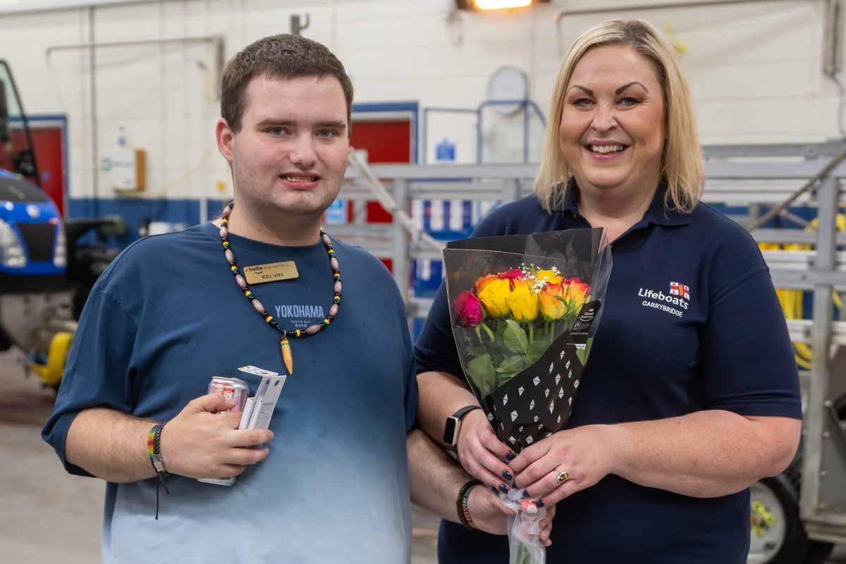 Carrybridge RNLI tweet media