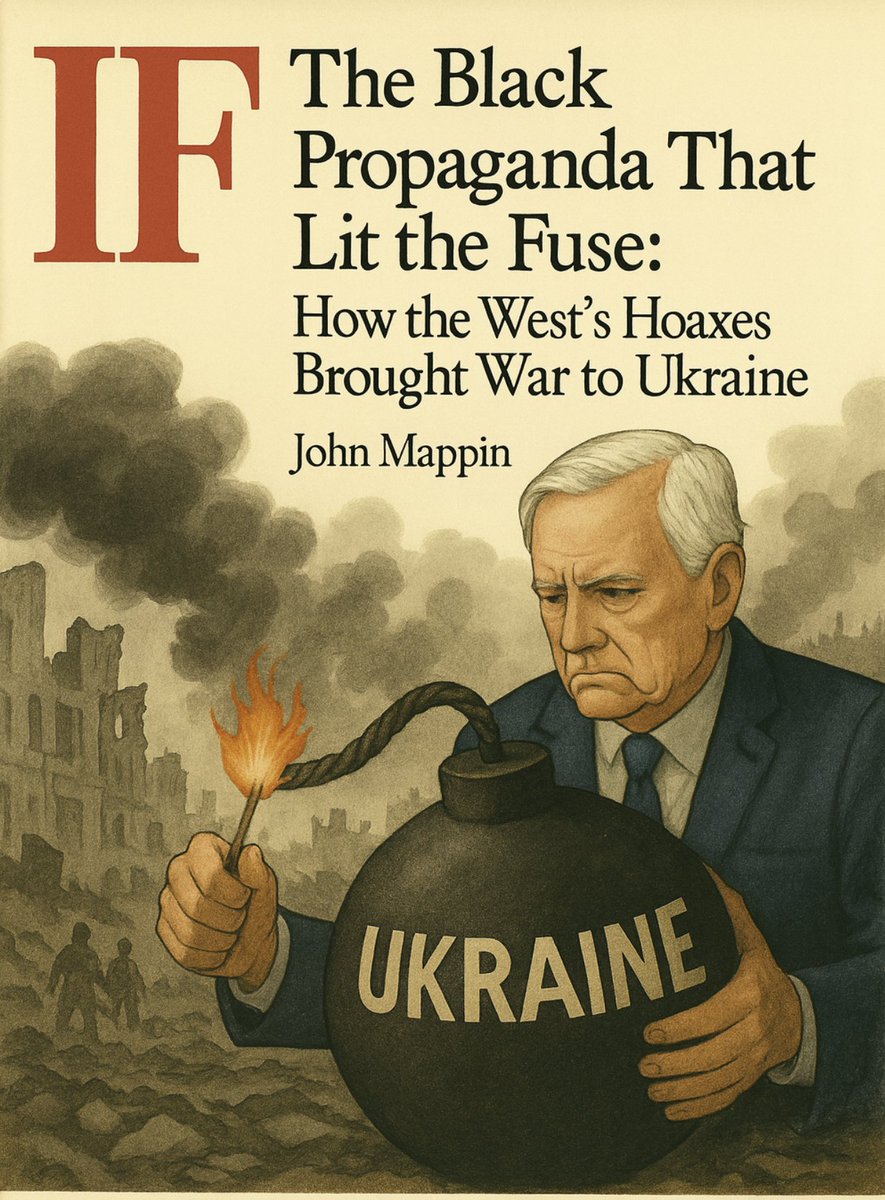 The Black Propaganda That Lit the Fuse: How the West’s Lies Brought War to Ukraine

By John Mappin

For IF Magazine

It did not begin in the trenches of Donbas, nor in the Kremlin’s gilded halls, nor even in Kyiv’s cabinet rooms. 

The true origins of the Ukraine war lie in