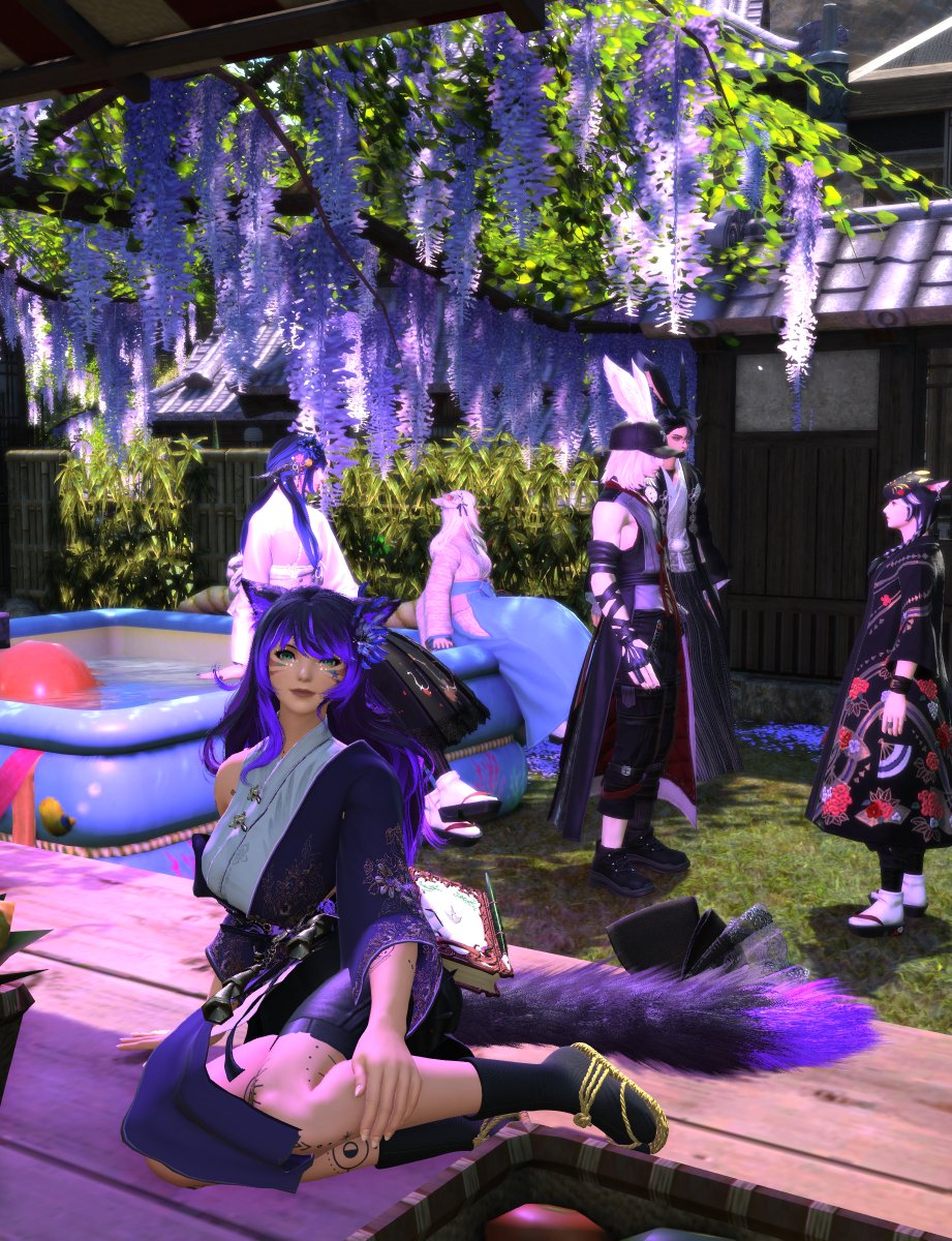 Thanks 2 everyone who came 2 our stall Yo-Yo Tsuri at the Natsu event last night. Our stall was run by a grp of 4 friends and it was our first time trying something like this - sorry if there was any delay! I hope you all had fun regardless!
#MatsuriFFXIV