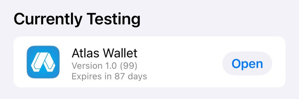 It’s an exciting day at Atlas Wallet as we fully reopen iOS and Android apps to our Closed Testing group! 

Over the past two months we have restructured development from the ground up, refined our architecture and delivered improvements as part of this ongoing process. Today,