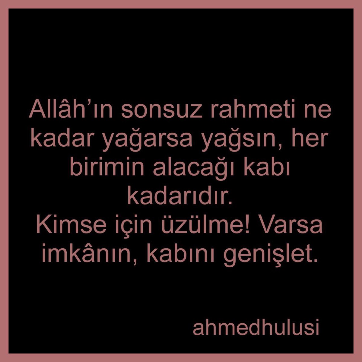 <a href="/AhmedHulusi/">Ahmed Hulûsi</a> ; "Varsa imkânın, KABINI GENİŞLET!.."