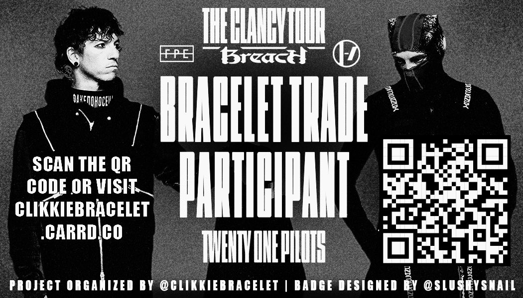 we have new tags for this tour! all the thanks to @slushysnail for making them for us!