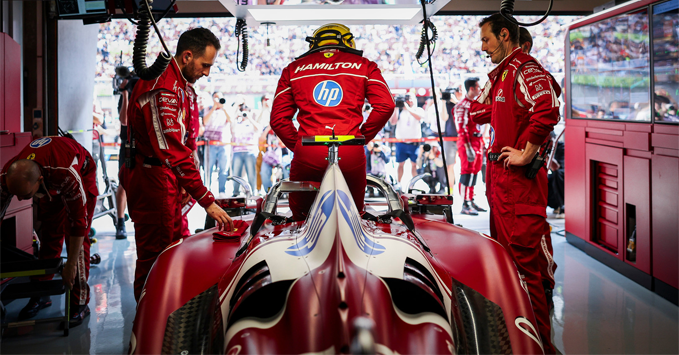 "Ferrari is very, very special. Every time you put on the red suit, enter the garage, see the car, and get behind the wheel, it’s always like that. 

There’s something so special, there’s a real aura around the cockpit when you get in.