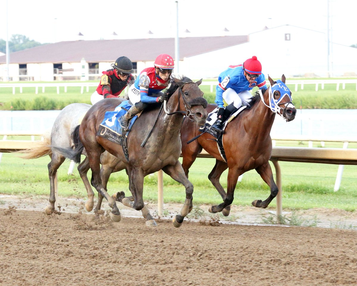 John G. Dooley (@johngdooley) on Twitter photo It got bumpy in the stretch (BITS OF CANDY DQ 3rd to last), but BARB’S VORTEX ($58.80) stayed out of the jam rallying to win the “Second Stride Purse” <a href="/HSIndyRacing/">Horseshoe Indianapolis Race Course</a> on Saturday’s Empire of Hope card. A riding double for apprentice Joseph Romero on the 5yo daughter of Indiana-bred It got bumpy in the stretch (BITS OF CANDY DQ 3rd to last), but BARB’S VORTEX ($58.80) stayed out of the jam rallying to win the “Second Stride Purse” <a href="/HSIndyRacing/">Horseshoe Indianapolis Race Course</a> on Saturday’s Empire of Hope card. A riding double for apprentice Joseph Romero on the 5yo daughter of Indiana-bred