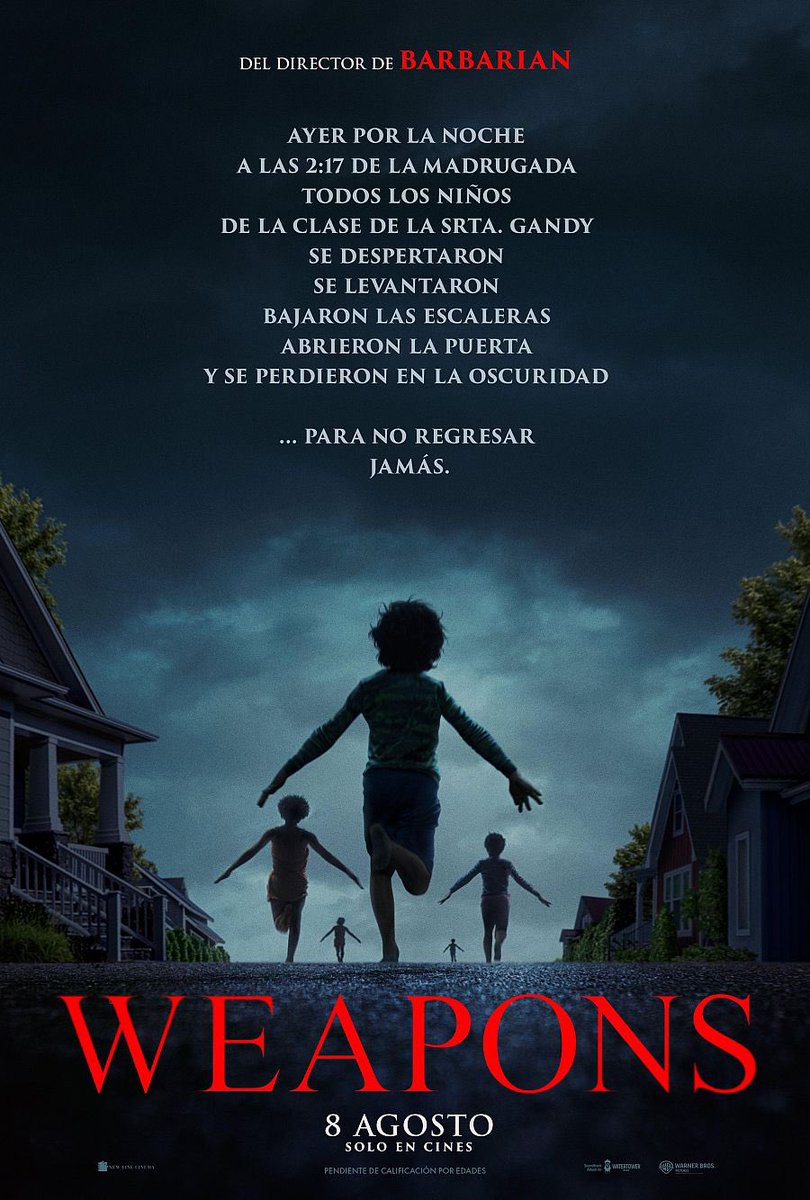 manelo81 (@manelo81) on Twitter photo Hemos pasado un grandísimo (y fresco) rato con #Weapons
Qué maravilla entrar en la sala de cine sin casi saber nada de ella. Tensión, sustos y risas además de una muy buena dirección.Zach Cregger me tenias en tu equipo tras "Barbarian" y ahora más!
Disfrutada en <a href="/Screenboxlleida/">Screenbox Lleida</a> Hemos pasado un grandísimo (y fresco) rato con #Weapons
Qué maravilla entrar en la sala de cine sin casi saber nada de ella. Tensión, sustos y risas además de una muy buena dirección.Zach Cregger me tenias en tu equipo tras "Barbarian" y ahora más!
Disfrutada en <a href="/Screenboxlleida/">Screenbox Lleida</a>
