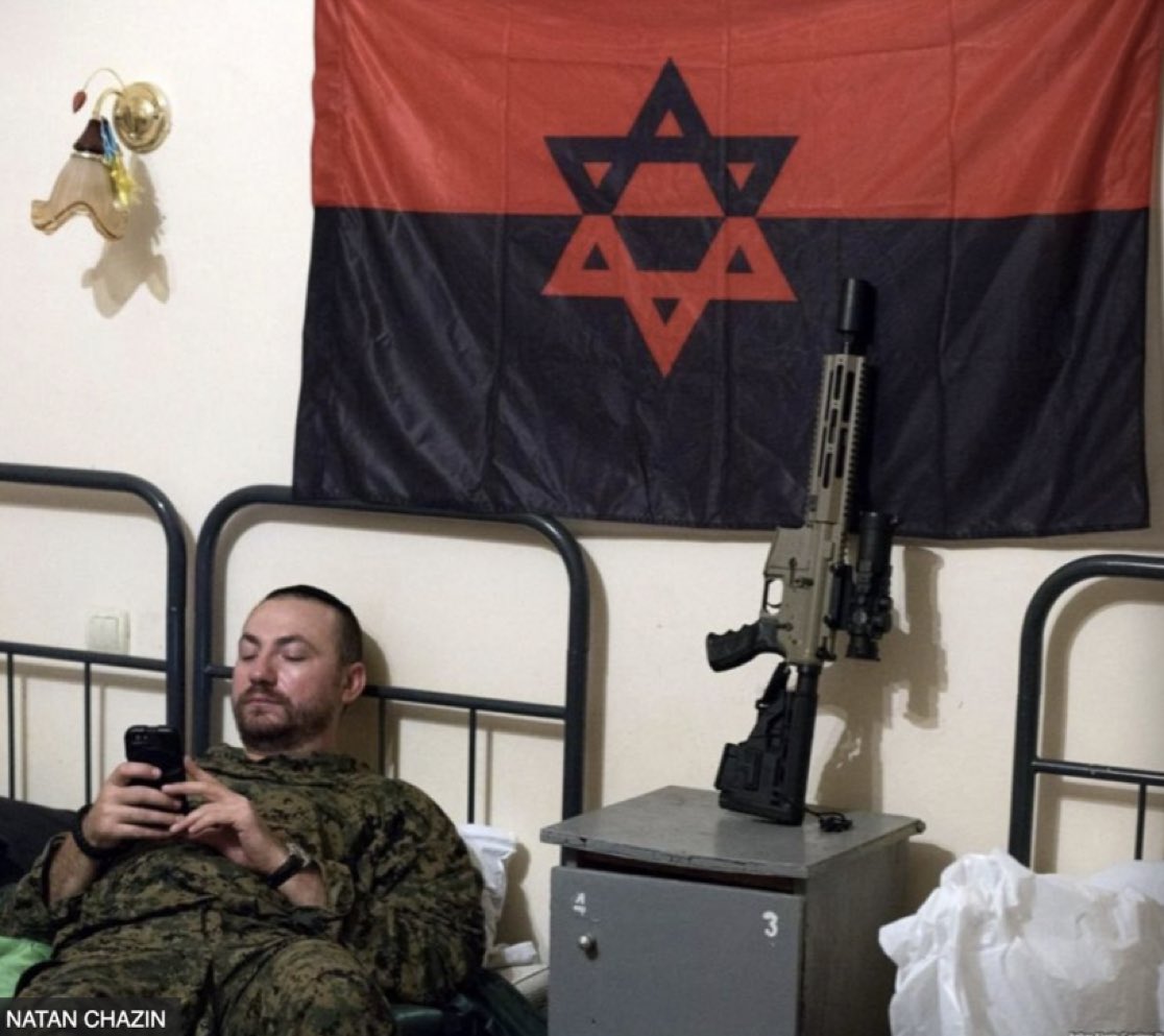 AdameMedia's tweet image. The co-founder of Ukraine’s Nazi Azov battalion serviced in the Israeli IDF.

Are you surprised?