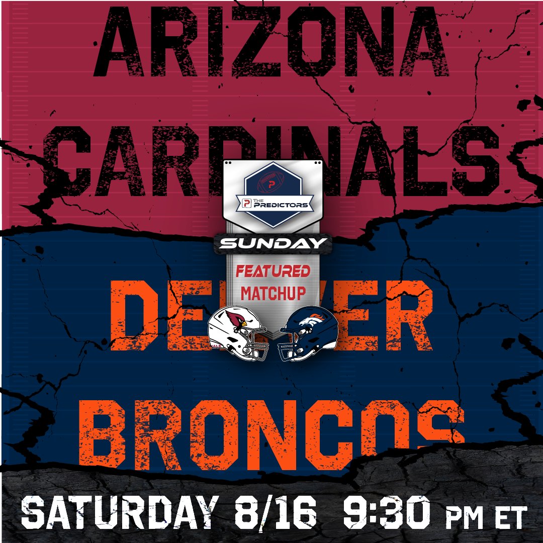 The Night Cap Game has arrived as the #ArizonaCardinals head to Denver to take on the #Broncos at 9:30 PM EST!

For the Cardinals, the buzz is all about their promising rookie class, especially on the defensive side of the ball. Eyes will be on players like rookie linebacker