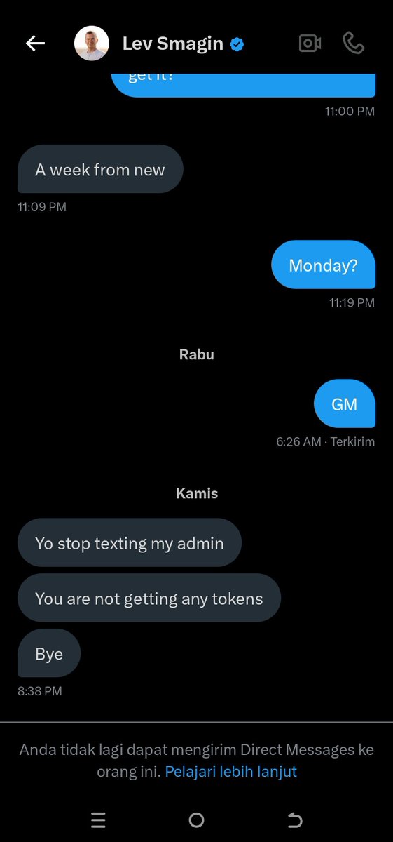 Bul898's tweet image. @ProAgentAI .Does a developer deserve to scam his community? I have been a big supporter of $PRO since the beginning and until now, the dev promised to give me tokens and now he blocked me!This is so ridiculous don't make fun of this community for your projects