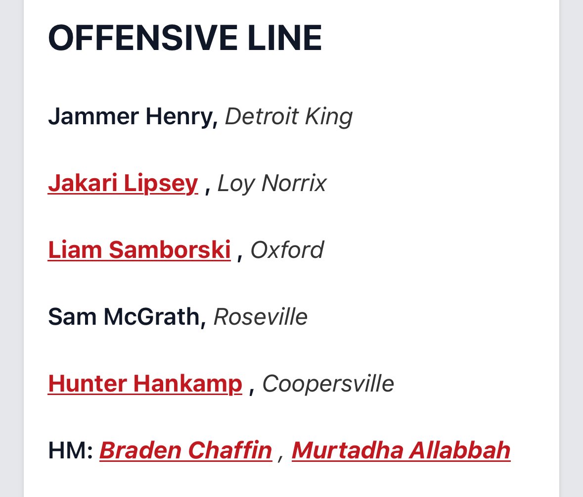 Hunter Hankamp (@hunterhankamp) on Twitter photo Thank you <a href="/PrepRedzone/">Prep Redzone 🏈</a> for the write up! <a href="/PrepRedzoneMI/">Prep Redzone Michigan</a> <a href="/MIexposure/">Michigan exposure</a> <a href="/alex_pallone/">Alex Pallone</a> <a href="/AllenTrieu/">Allen Trieu</a> <a href="/Coach_Kaman/">Coach Kaman</a>
prepredzone.com/2025/08/frenzy… Thank you <a href="/PrepRedzone/">Prep Redzone 🏈</a> for the write up! <a href="/PrepRedzoneMI/">Prep Redzone Michigan</a> <a href="/MIexposure/">Michigan exposure</a> <a href="/alex_pallone/">Alex Pallone</a> <a href="/AllenTrieu/">Allen Trieu</a> <a href="/Coach_Kaman/">Coach Kaman</a>
prepredzone.com/2025/08/frenzy…
