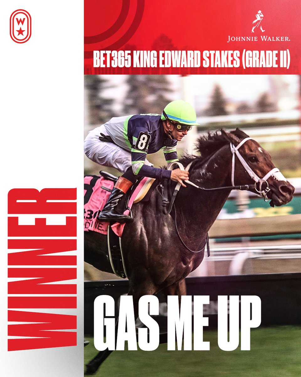 Gas Me Up takes Grade 2 King Edward, gives Attard back-to-back stakes wins on Plate Day. woodbine.com/woodbine-news/…