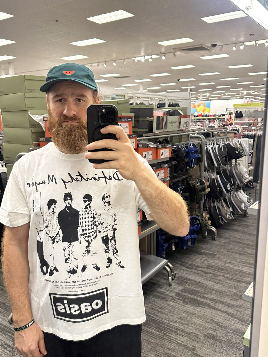 I was going to fly to Dublin immediately after Smackdown to see <a href="/oasis/">Oasis</a> but my flight got canceled, I drove home, stopped at a Target on the way home, and all I got was this lousy t-shirt.