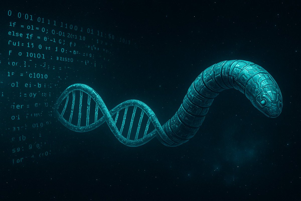 NEMΔ...born from code, it's DNA formed by Digital Nucleic Acids, is evolving into our universe...sequences loading...✨🧬🪱