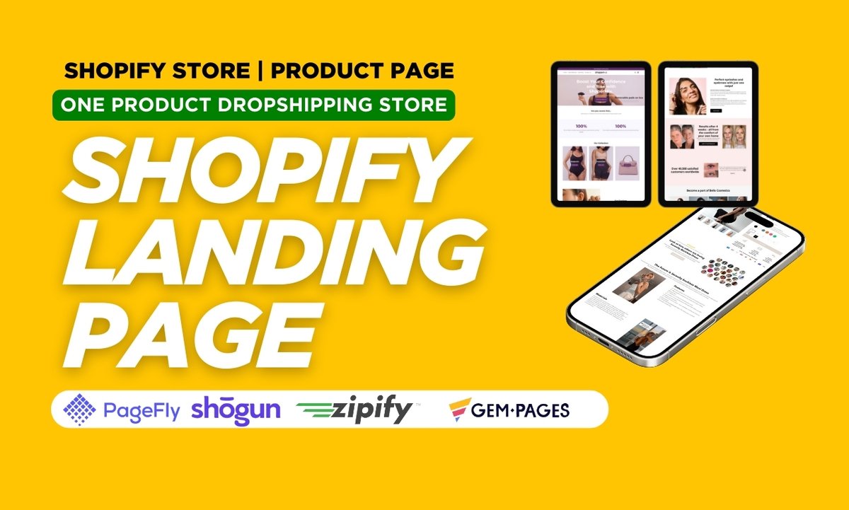 monirwebcoder's tweet image. I will do shopify store and shopify landing page design by pagefly gempages zipify
Connect with me on Fiverr: fiverr.com/s/6Y3ezVr
#shopifyRedesign#gempages #shopifyProductPage #figmaToShopify #shopifyLandingPage #shopifyPagefly