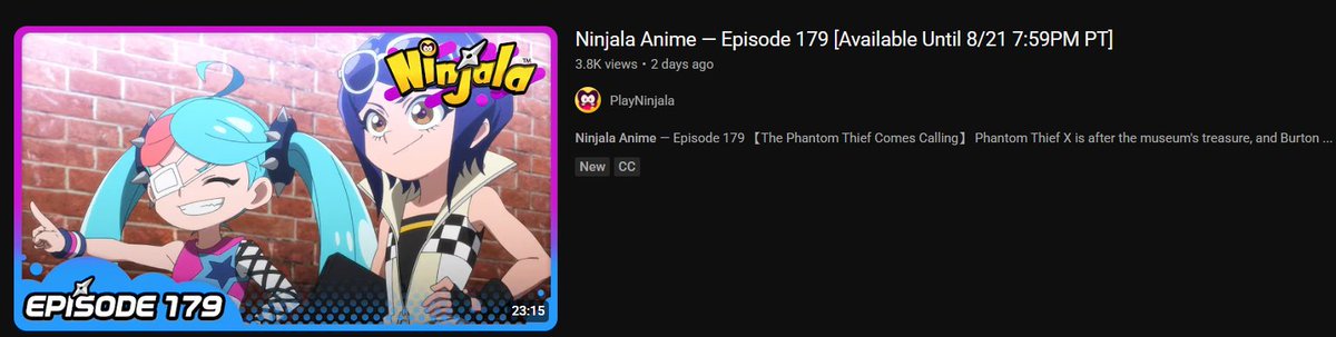 UltimaShadowX's tweet photo. This game not only had some crazy collabs, but the anime is at episode 179 and still going as of two days ago. It's apparently going into a form of "maintenance mode" but it's crazy how many other live service games Ninjala has outlasted. https://t.co/9FgKBin6fZ