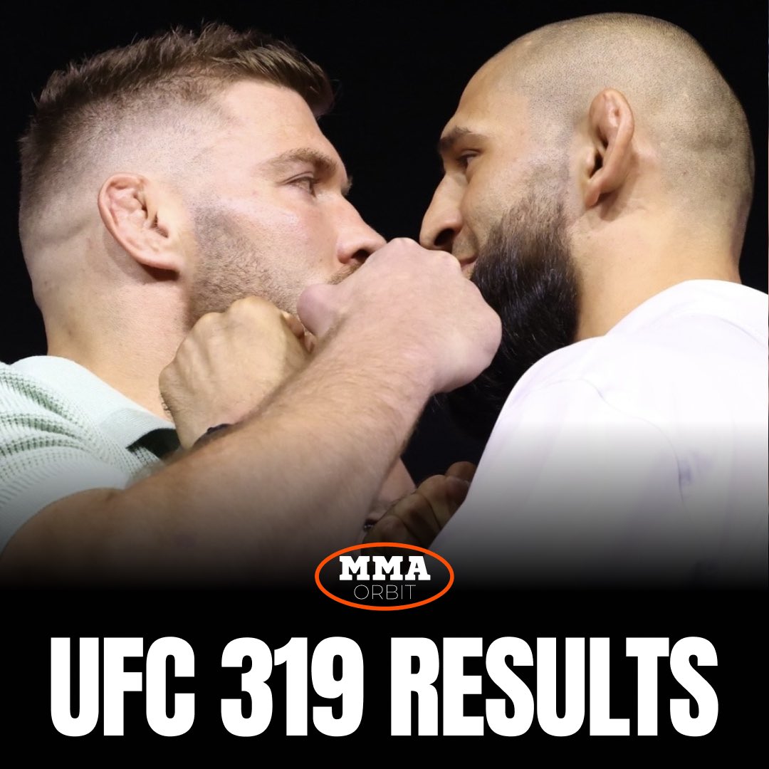 #UFC319 results: Khamzat Chimaev defeats Dricus Du Plessis via unanimous decision (50-44 x3)

Chimaev wins the middleweight title. 🏆