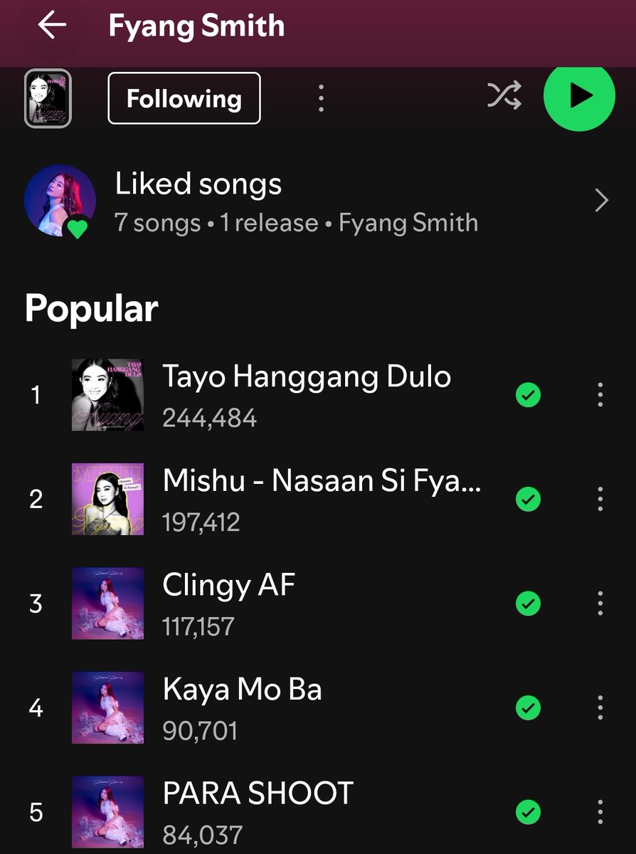 Saranghaeeeee3's tweet photo. tama na yan manifest-manifest na yan, magtrabaho na kayo. Ito oh, solo project ni fyang.

Stream #foreverfyang

https://t.co/nC2uiVrzlX https://t.co/LRsWk0WsdK