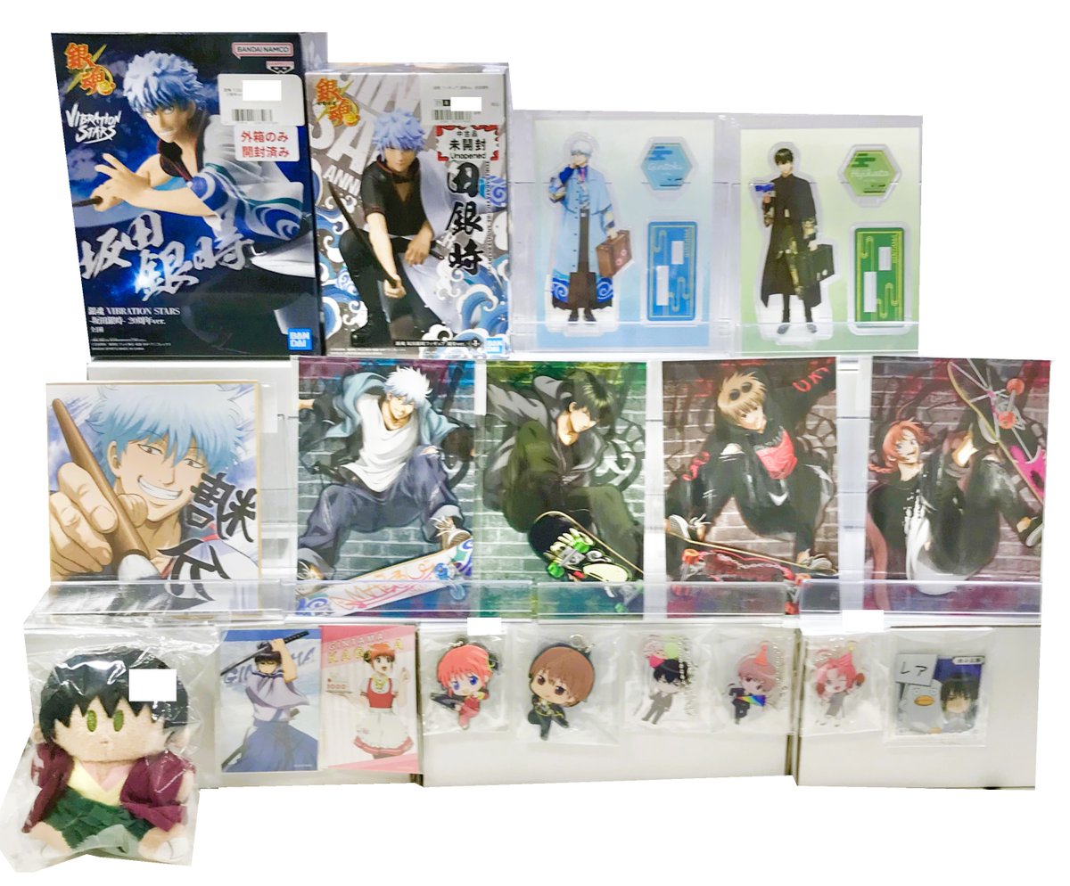lashin_saga's tweet image. 【らしんばんモラージュ佐賀店】
今回は\✨#銀魂 関連商品✨/のご紹介です!
『#新劇場版銀魂 -#吉原大炎上-』の公開が決定しましたね🎉
再び完全新作が見られるのは感激です😭
当店でも銀魂関連商品をお取り扱い中ですので、ご来店の際はぜひチェックしてみて下さいね👍