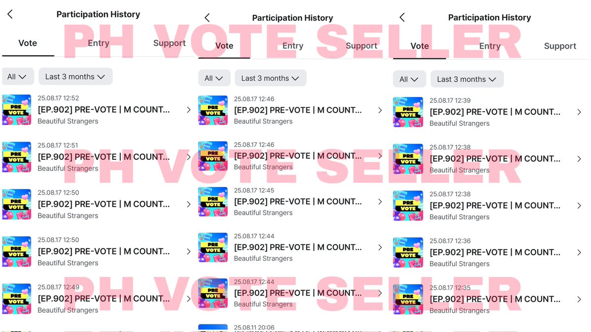 PH VOTE SELLER. (@phvoteseller) on Twitter photo Congratulations to #TXT for winning our MCOUNTDOWN PREVOTE giveaway!π₯³π
Voted 25 π« prevotes for TXT. 
Thanks for the fans participation. π«Άπ»
wts
30 π« prevotes = $1 | β±56
15 ποΈ live votes = $1 | β±56 Congratulations to #TXT for winning our MCOUNTDOWN PREVOTE giveaway!π₯³π
Voted 25 π« prevotes for TXT. 
Thanks for the fans participation. π«Άπ»
wts
30 π« prevotes = $1 | β±56
15 ποΈ live votes = $1 | β±56