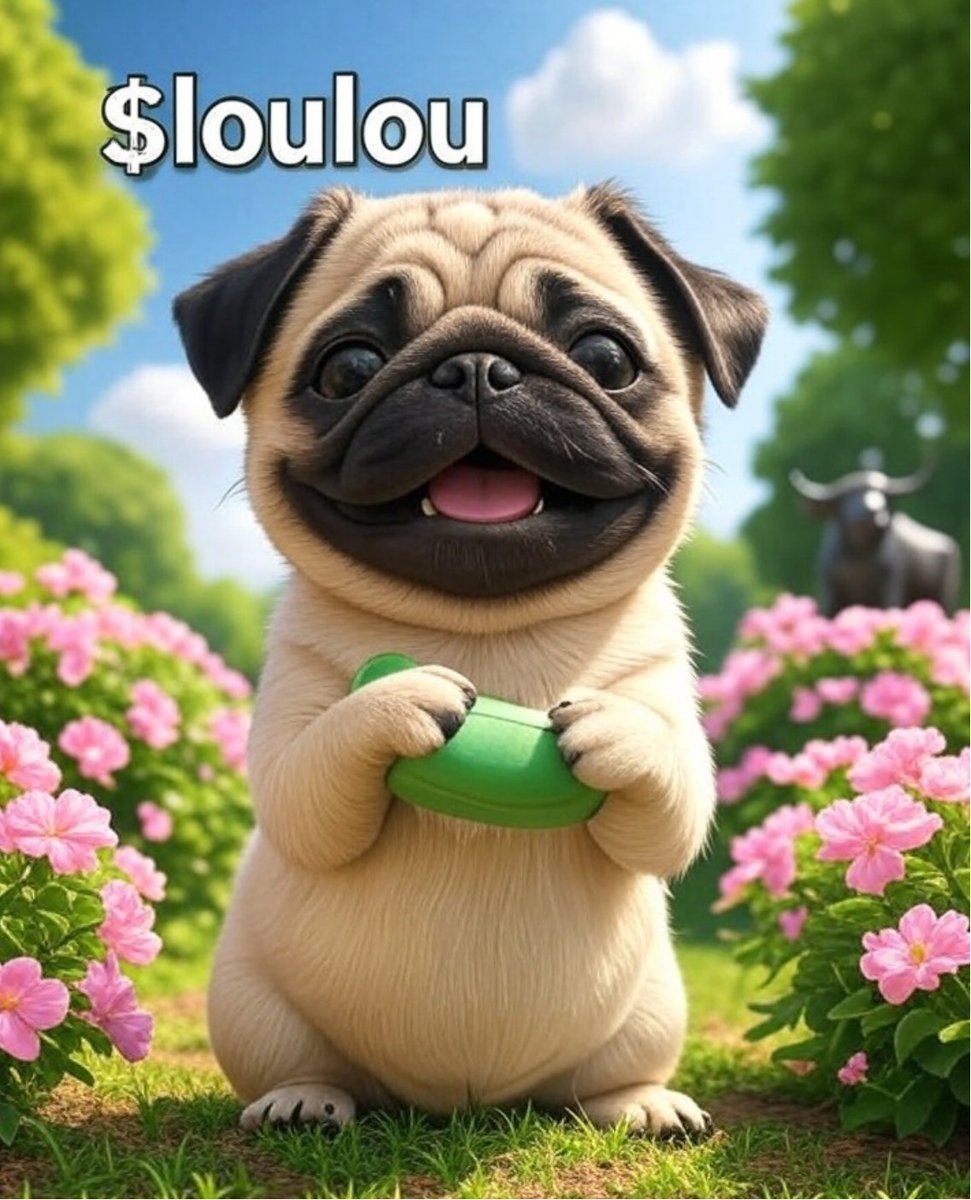 🐶They talk bull vs bear markets… I just talk 'treat vs no treat' markets. Always bullish. 📈
#loulou
