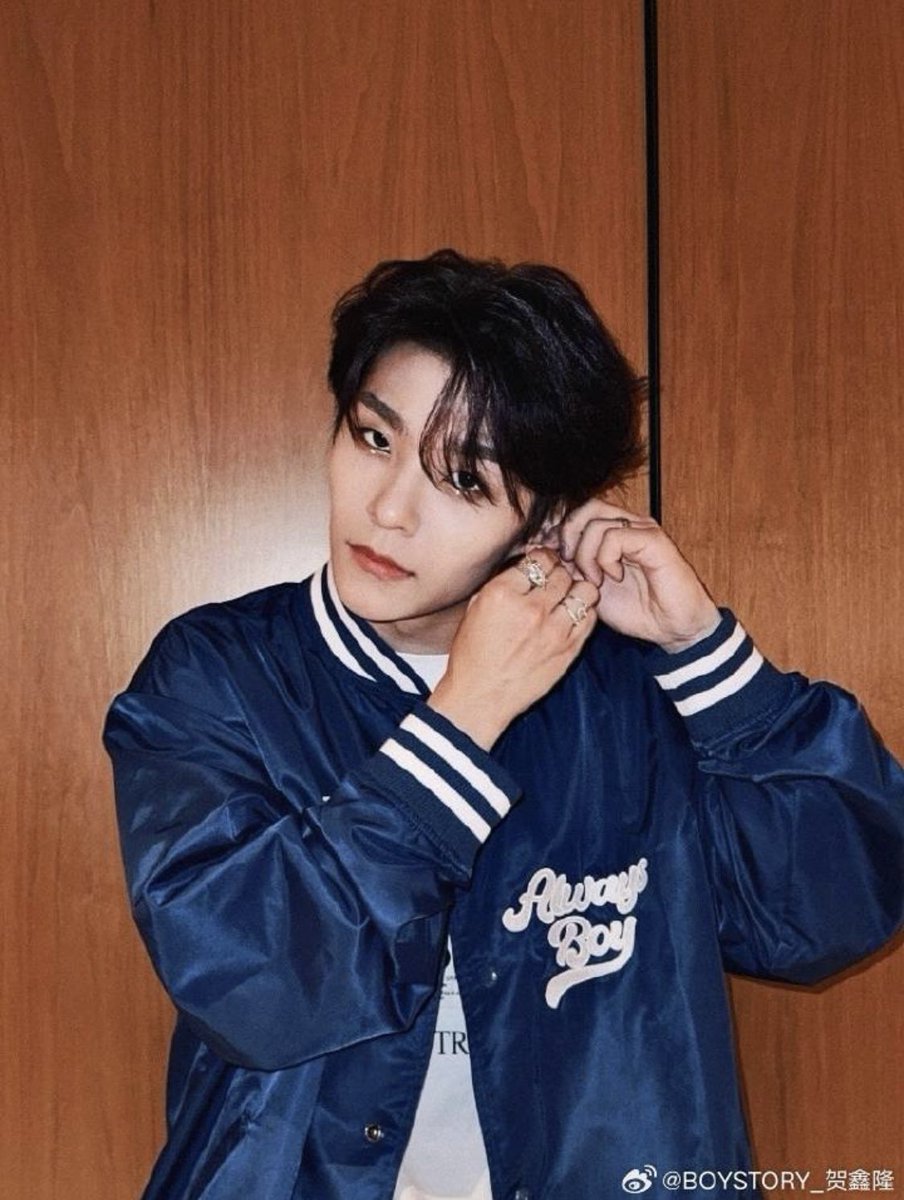 M*様 boystory CD シンロン ホーシンロン　贺鑫隆 BOY STORY | All white☁️ #BOSS #BOYSTORY #XINLONG #鑫隆