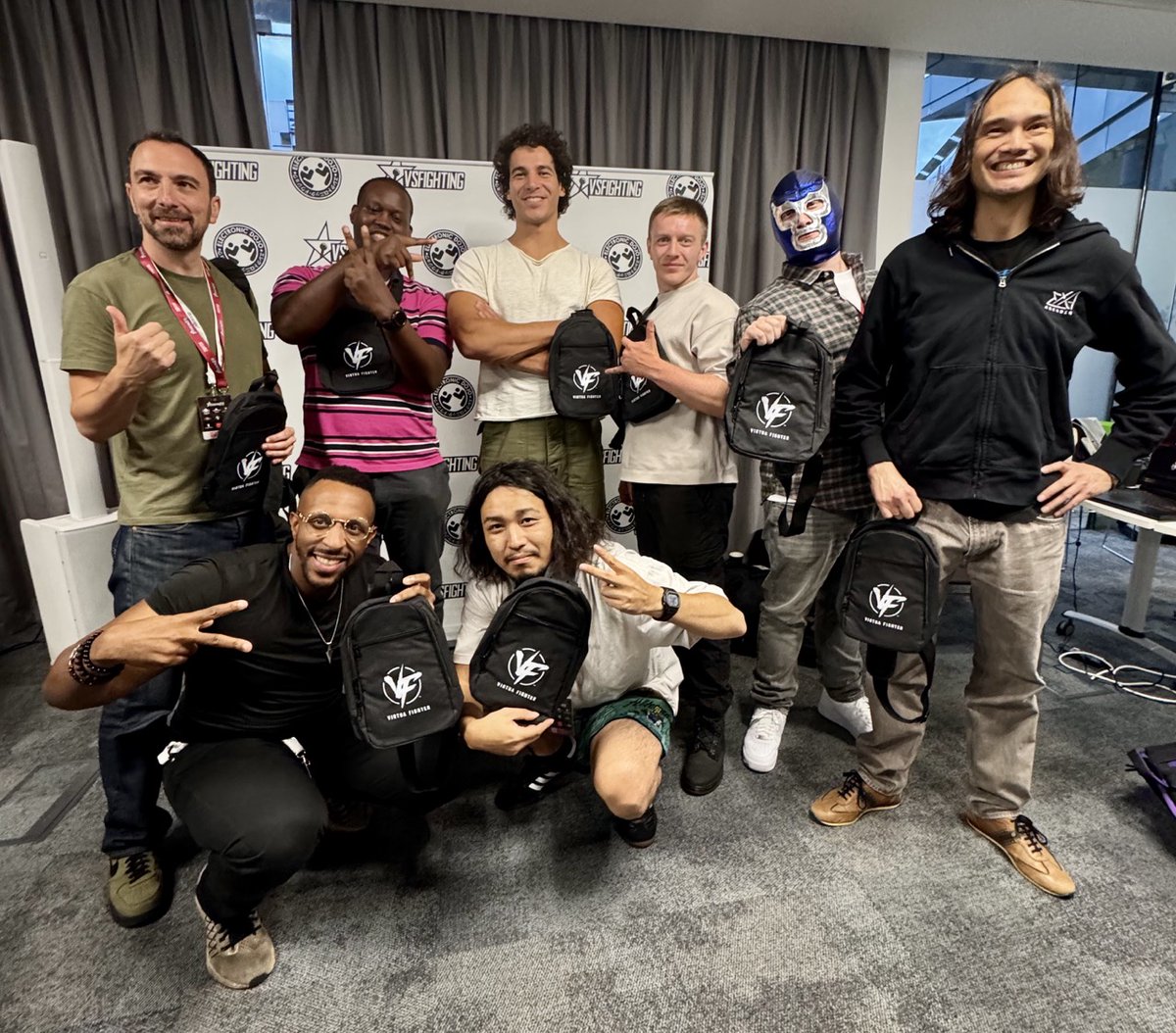 VIRTUA FIGHTER (@vf_sega) on Twitter photo We have an AMAZING top 8 lined up for #VSFightingXIII
Winners:
Tonchan
Nero
EXA Chief Gutti
<a href="/Shidosha/">Shidosha</a>
Losers:
MarlyJay
<a href="/BrianC_88/">Brian | Seidon🌭 @ #VSFightingXIII</a>
Rayne
<a href="/RedLineFGC/">RedLine</a>
Who will move on to the #VFOC Global Finals?
Tune in at 10:00 UTC+1
🌐: youtube.com/@virtuafighter…
📺: twitch.tv/electronicdojo We have an AMAZING top 8 lined up for #VSFightingXIII
Winners:
Tonchan
Nero
EXA Chief Gutti
<a href="/Shidosha/">Shidosha</a>
Losers:
MarlyJay
<a href="/BrianC_88/">Brian | Seidon🌭 @ #VSFightingXIII</a>
Rayne
<a href="/RedLineFGC/">RedLine</a>
Who will move on to the #VFOC Global Finals?
Tune in at 10:00 UTC+1
🌐: youtube.com/@virtuafighter…
📺: twitch.tv/electronicdojo