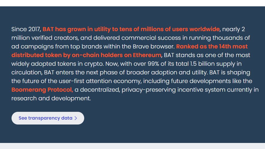 Aayyan120's tweet image. GM Everyone 

Do u know that @brave has it's own token , which is 
Basic Attention Token (BAT)

Actually They all are building since 2017 
But do u know what's the benefit u will get from $BAT &amp;amp; @brave 

let's stick with me 

========================================…